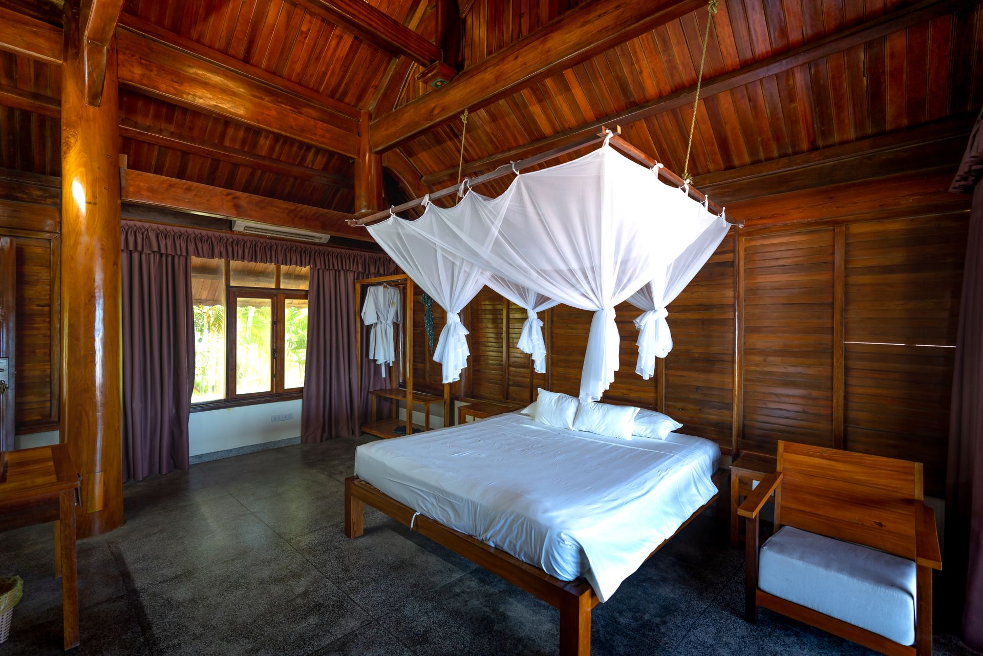 Interior de un bungalow (foto de muestra)